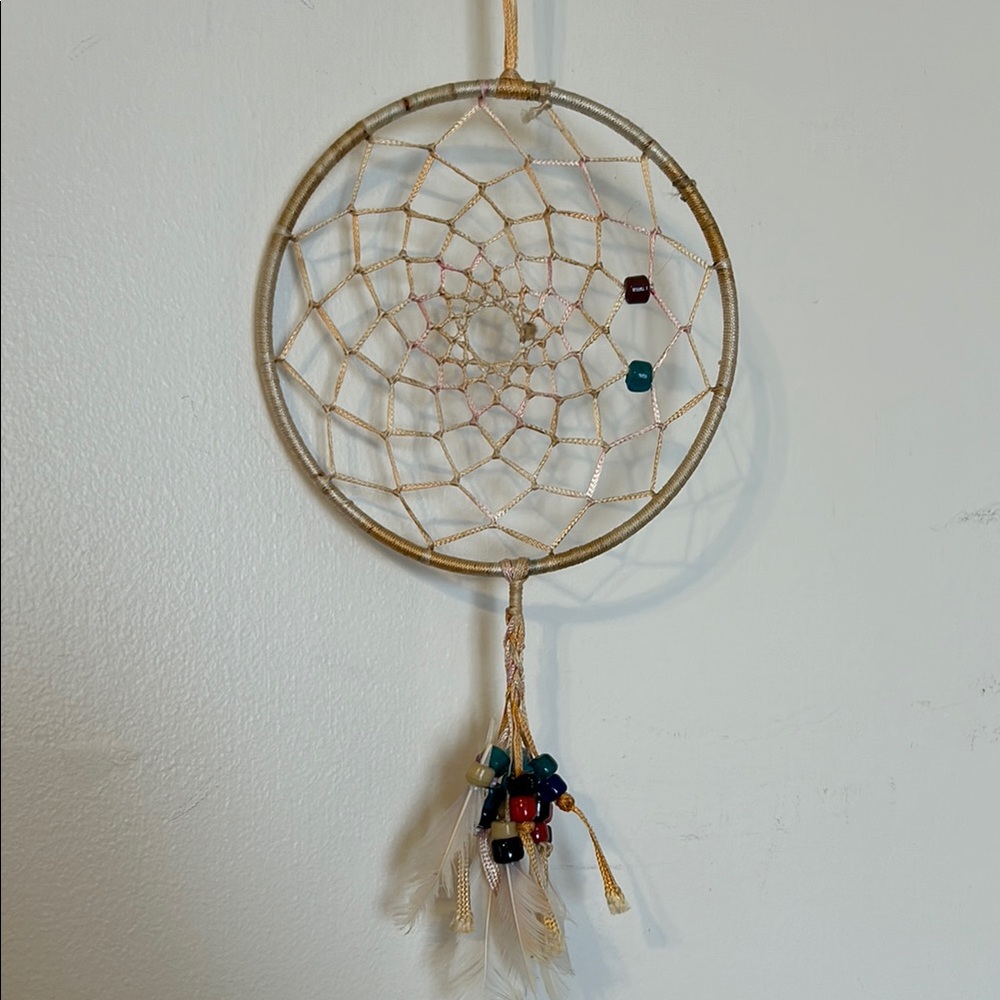 3/$10 🏷️ *LAST CHANCE!*  Handcrafted Dreamcatcher with Beads and Feathers